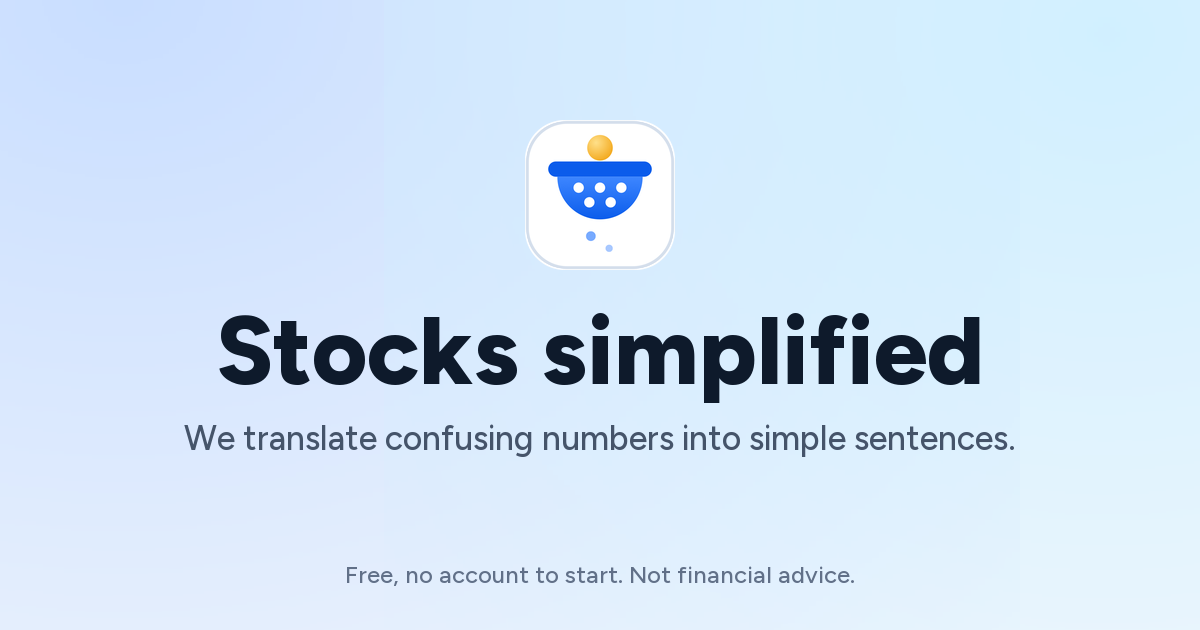 I built an app to simplify investing in stocks